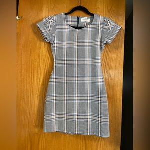 Pinkyotto Tartan Plain Mini Dress